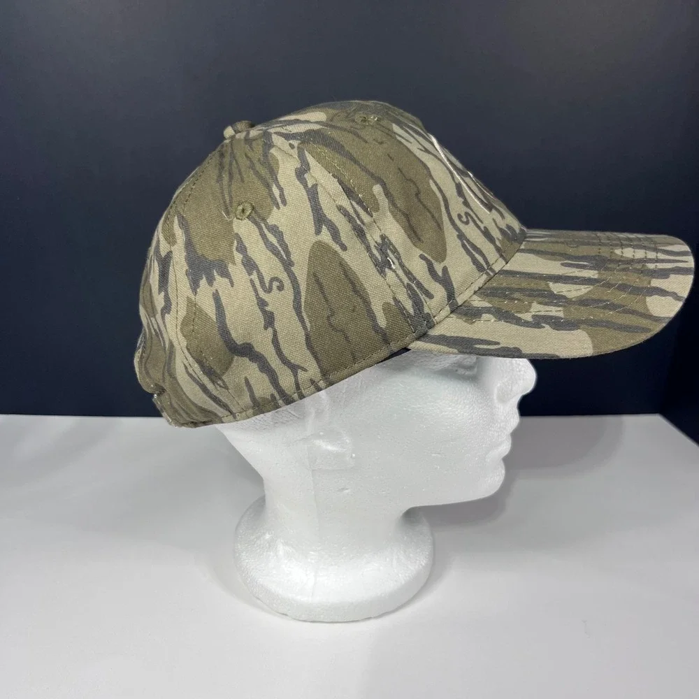 NWTs Ducks Unlimited Camo Baseball Hat Tiger Stripe Camouflage Adjustable Cap
